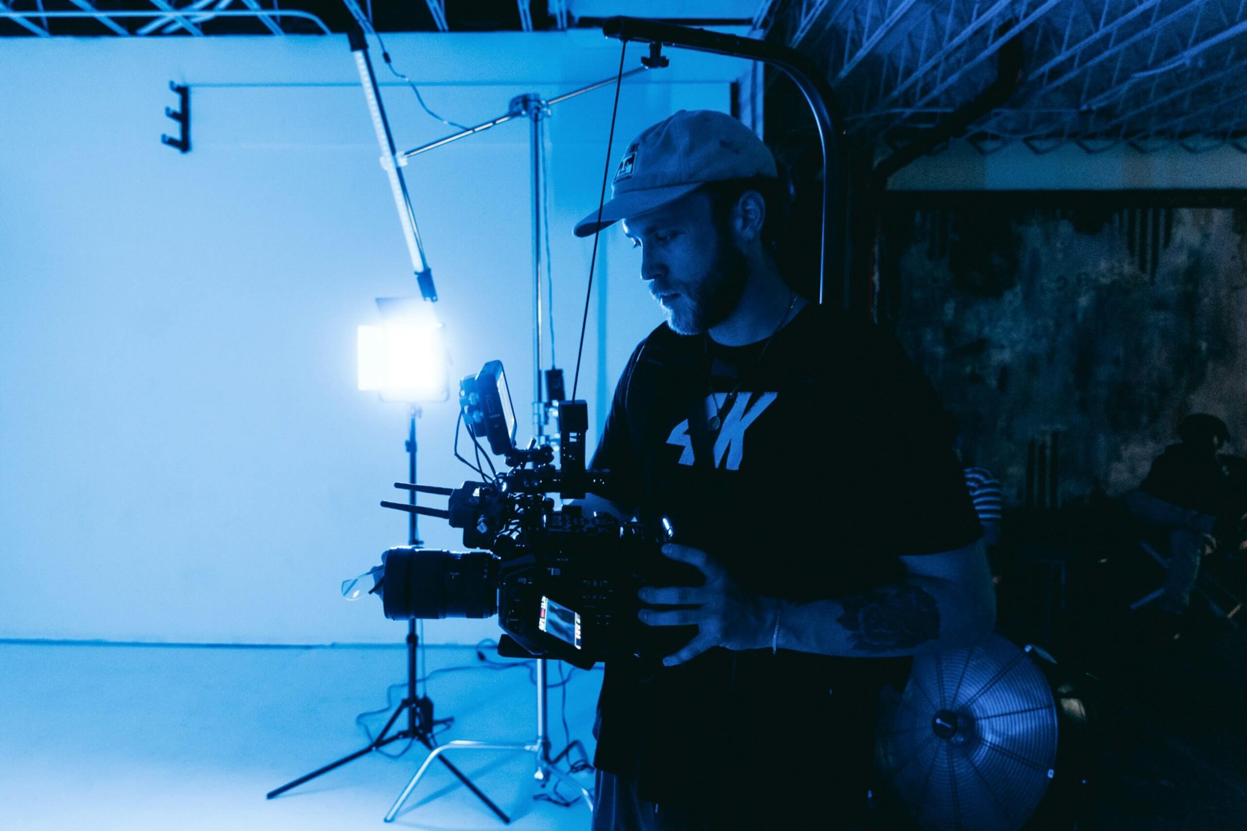 Företagsfilm i Göteborg i filmstudio.