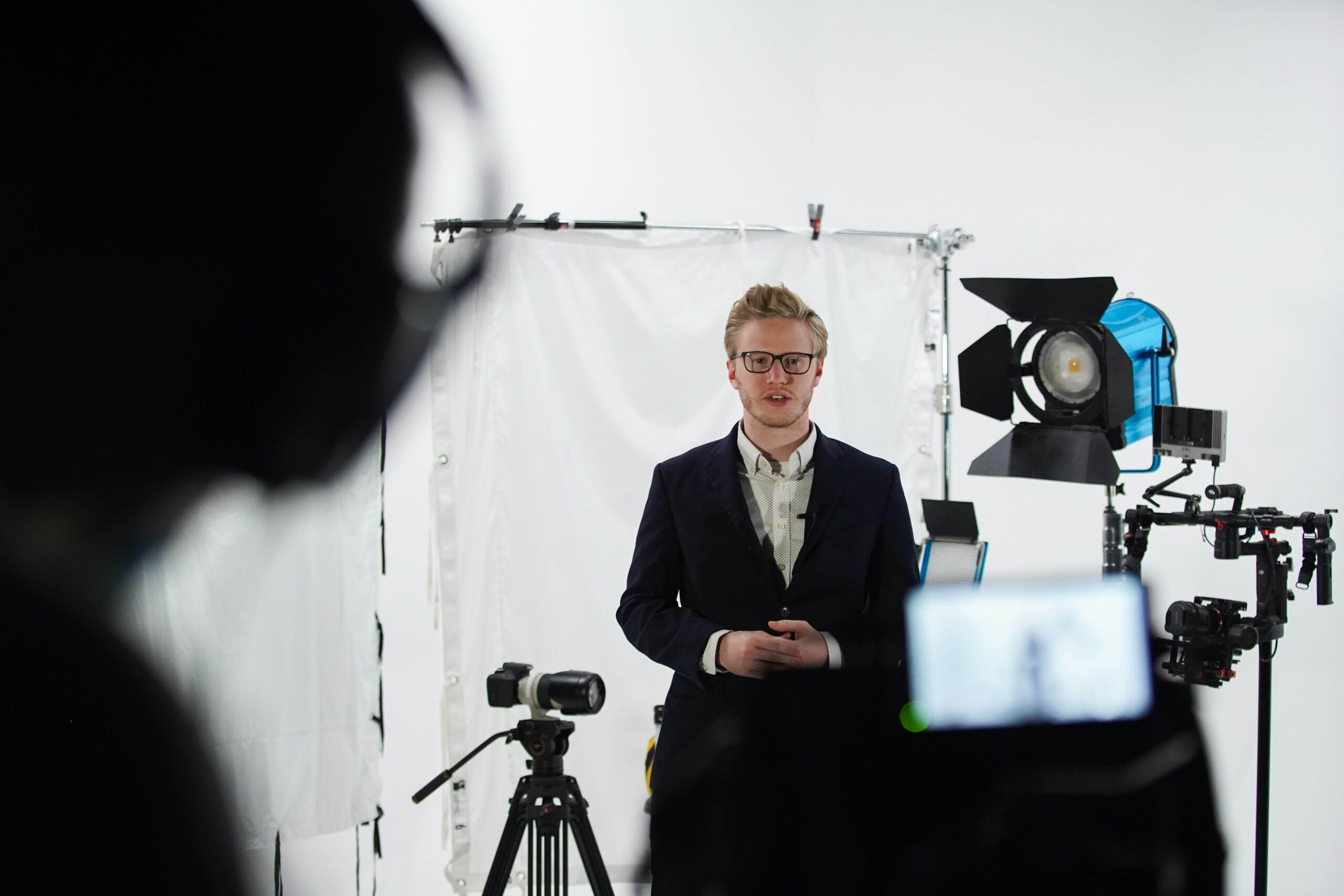 Företagsfotografering i Studio i Göteborg.