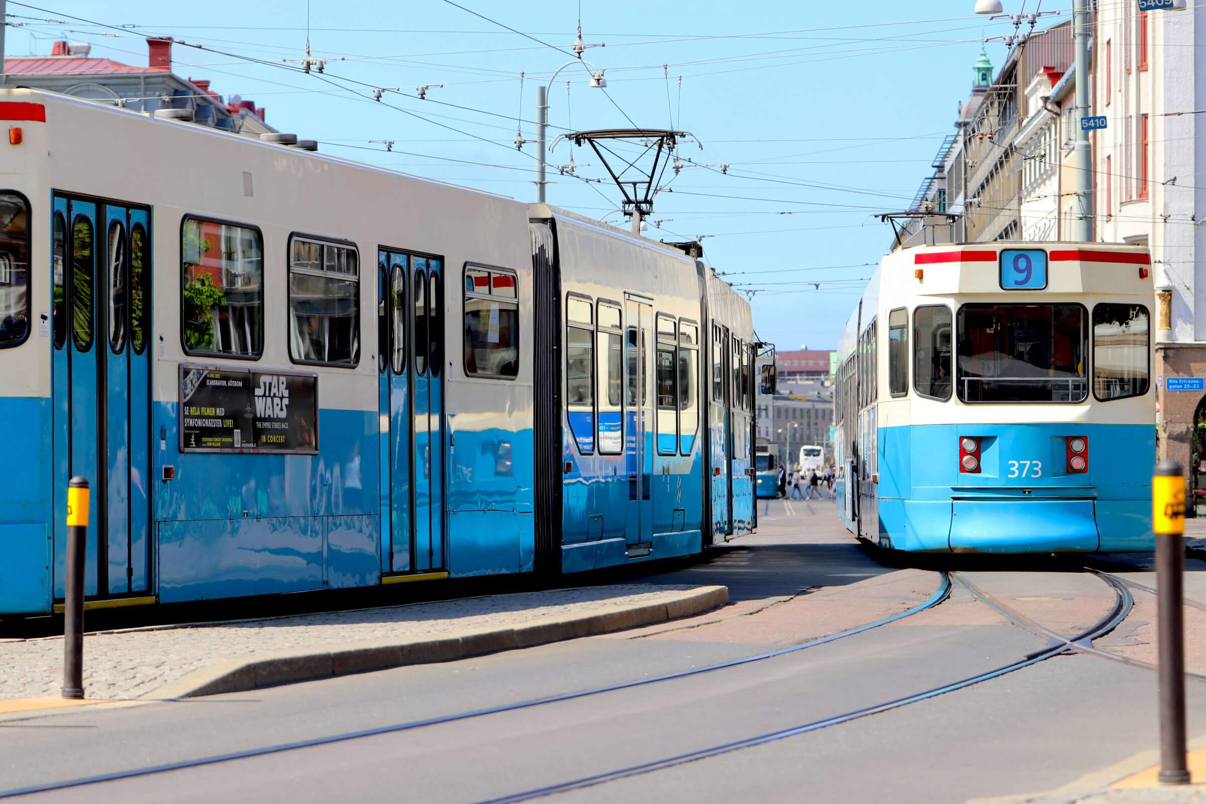 Bild på Göteborgs spårväg.